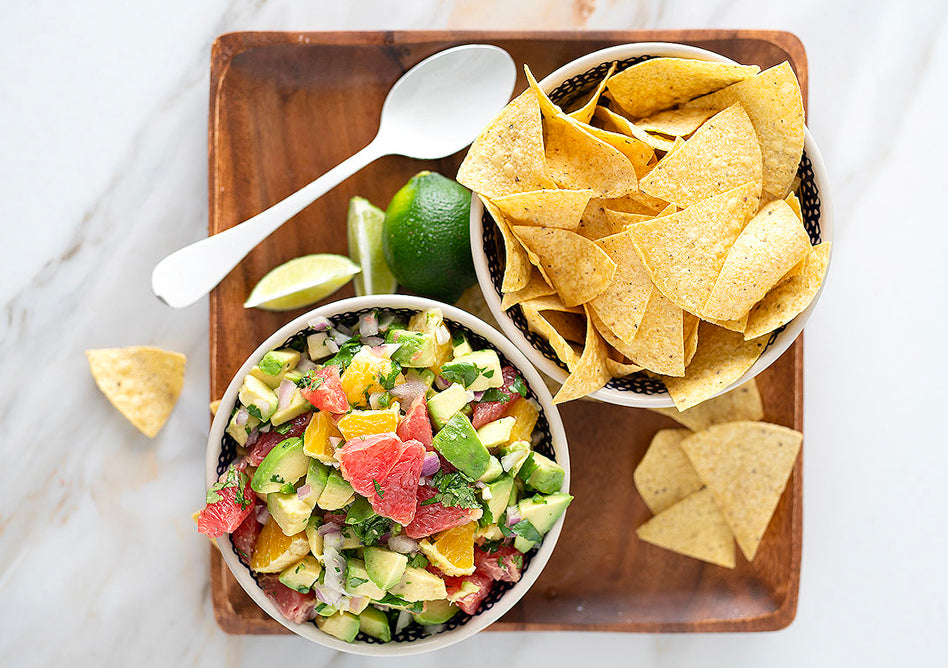 CEVICHE AUX AGRUMES ET À L'AVOCAT