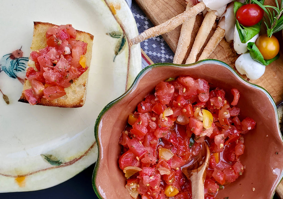 BRUSCHETTA TOMATES CERISES