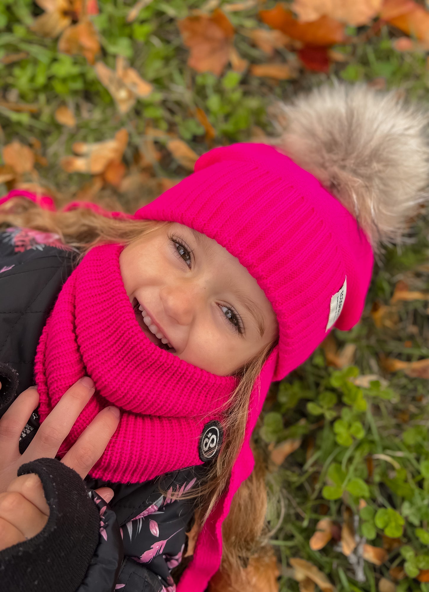 Tuque hibiscus Raton avec pompon