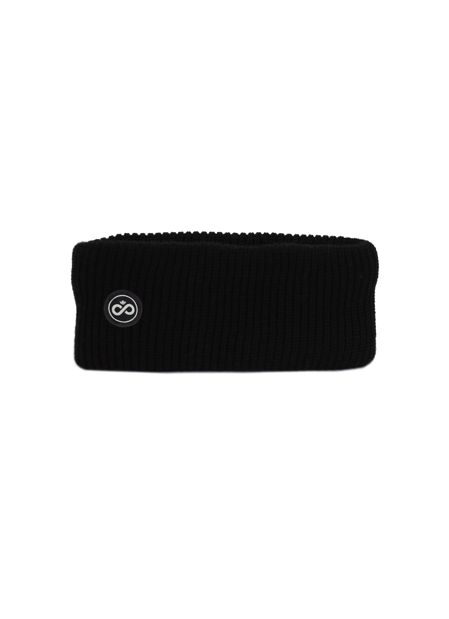 Bandeau Alpin noir - logo rond noir