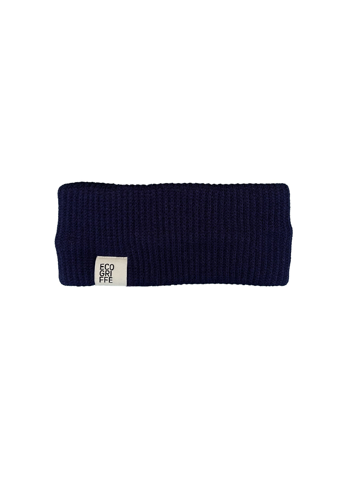 Alpine headband navy - logo clip