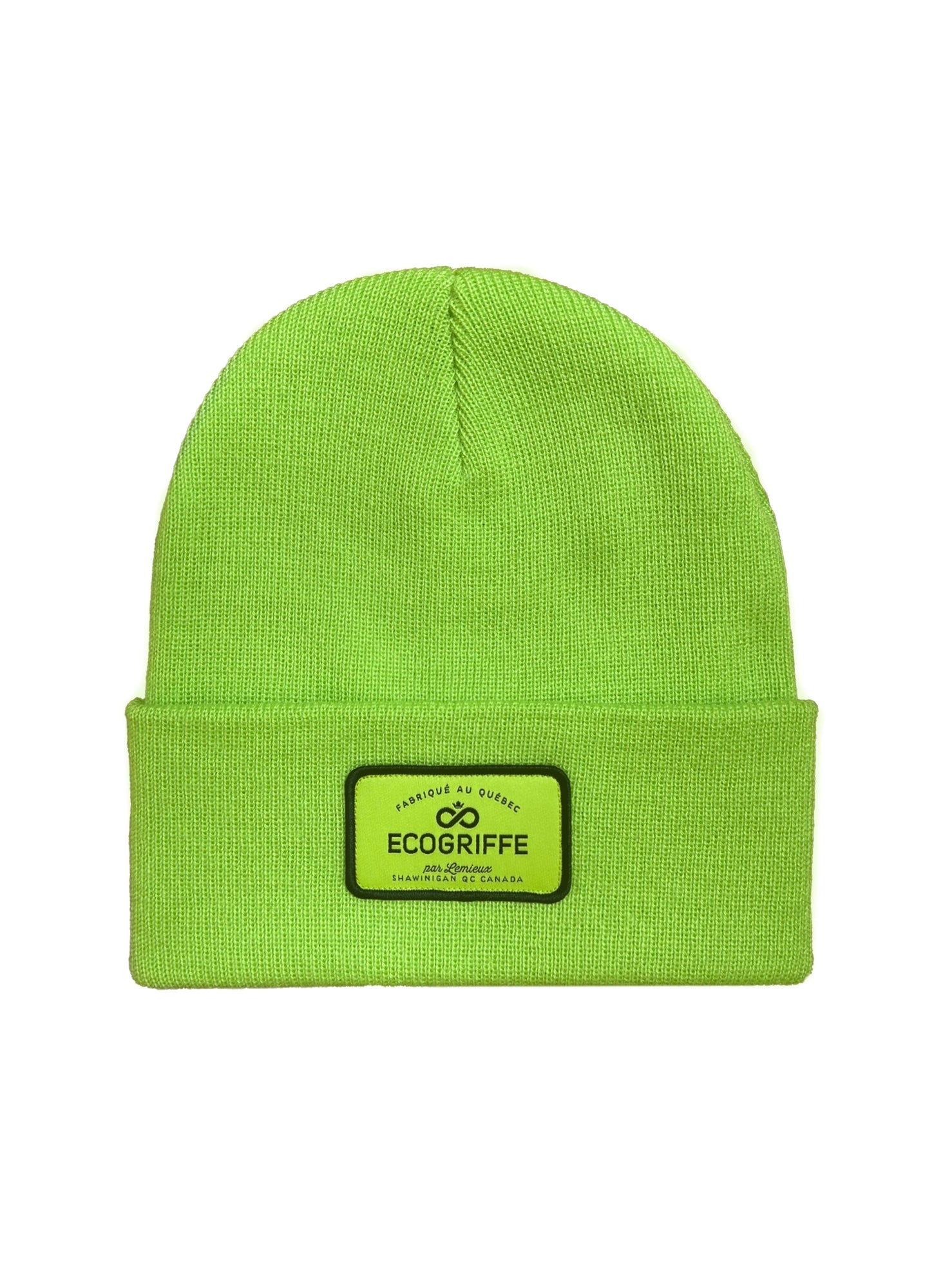 Tuque lime Tradition - taille adulte
