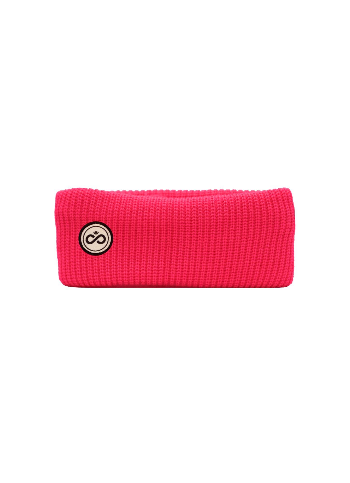 Bandeau Alpin corail - logo rond