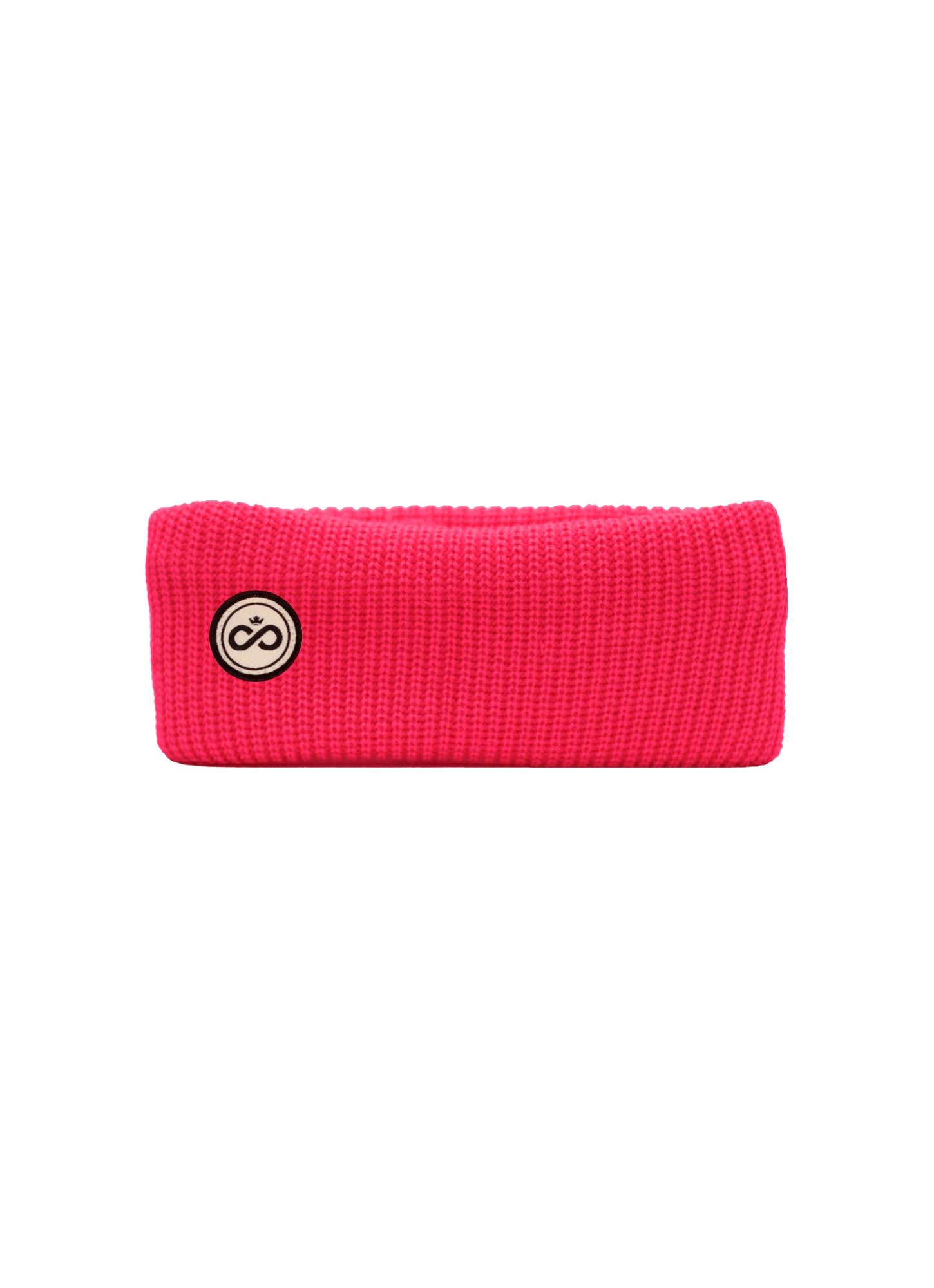 Bandeau Alpin corail - logo rond