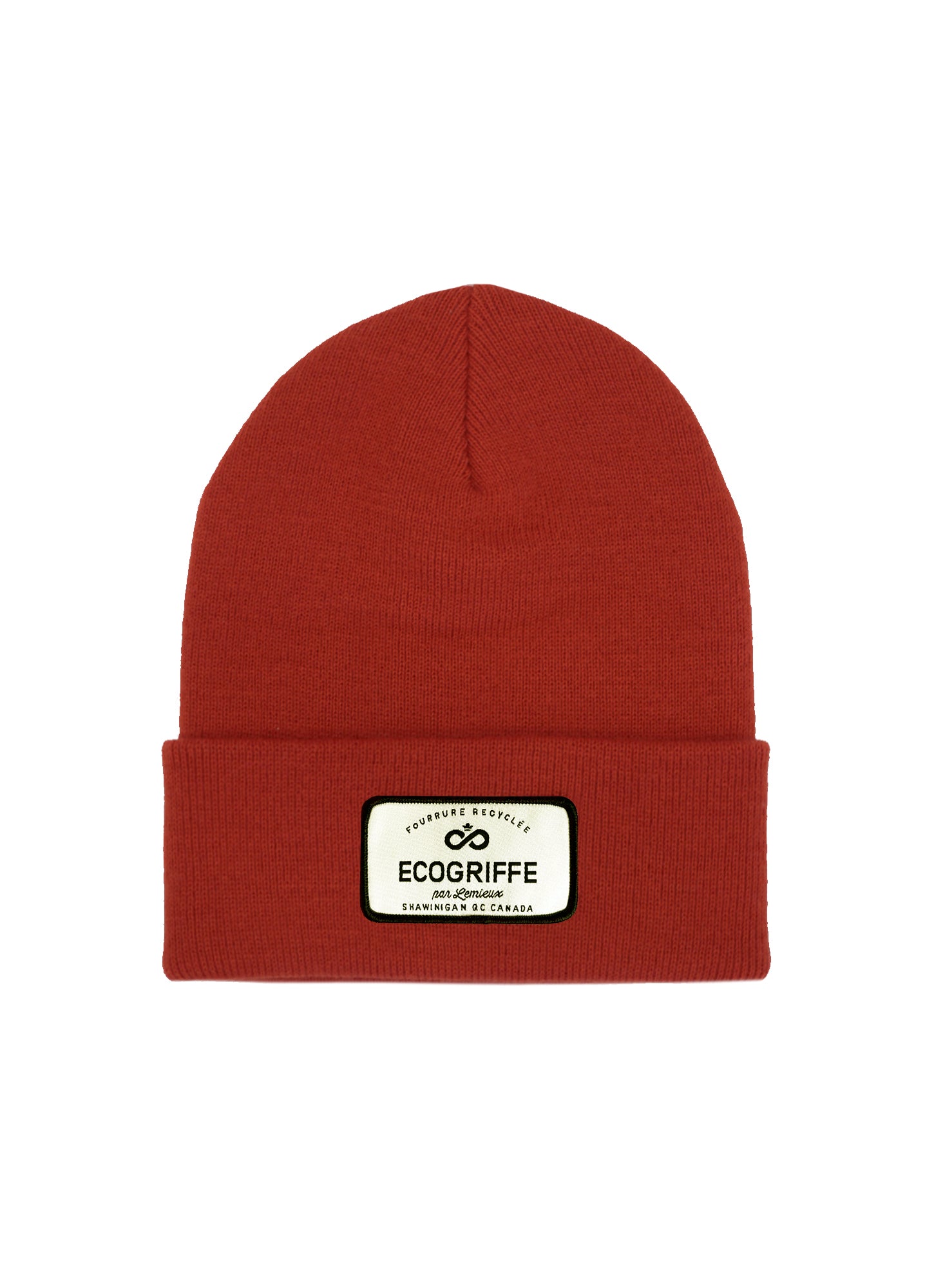 Tuque orange brûlé Tradition - taille adulte