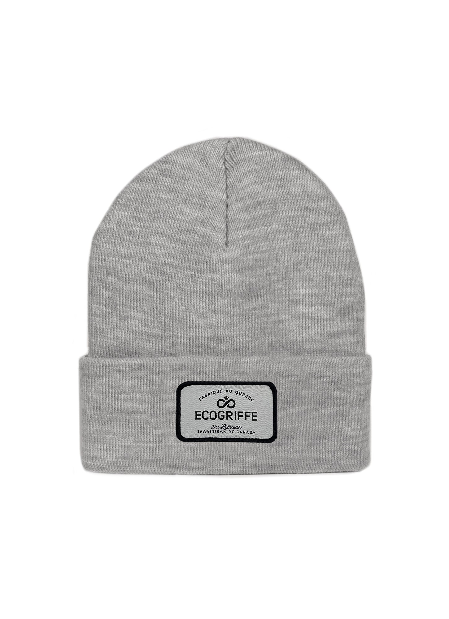 Tradition grey single beanie Ecogriffe - Main Image
