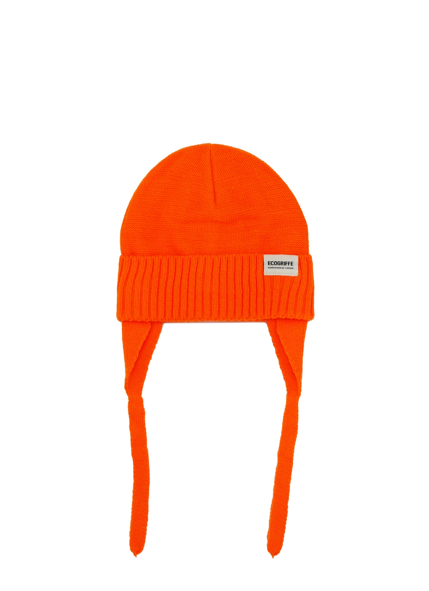 Tuque orange fluo Raton