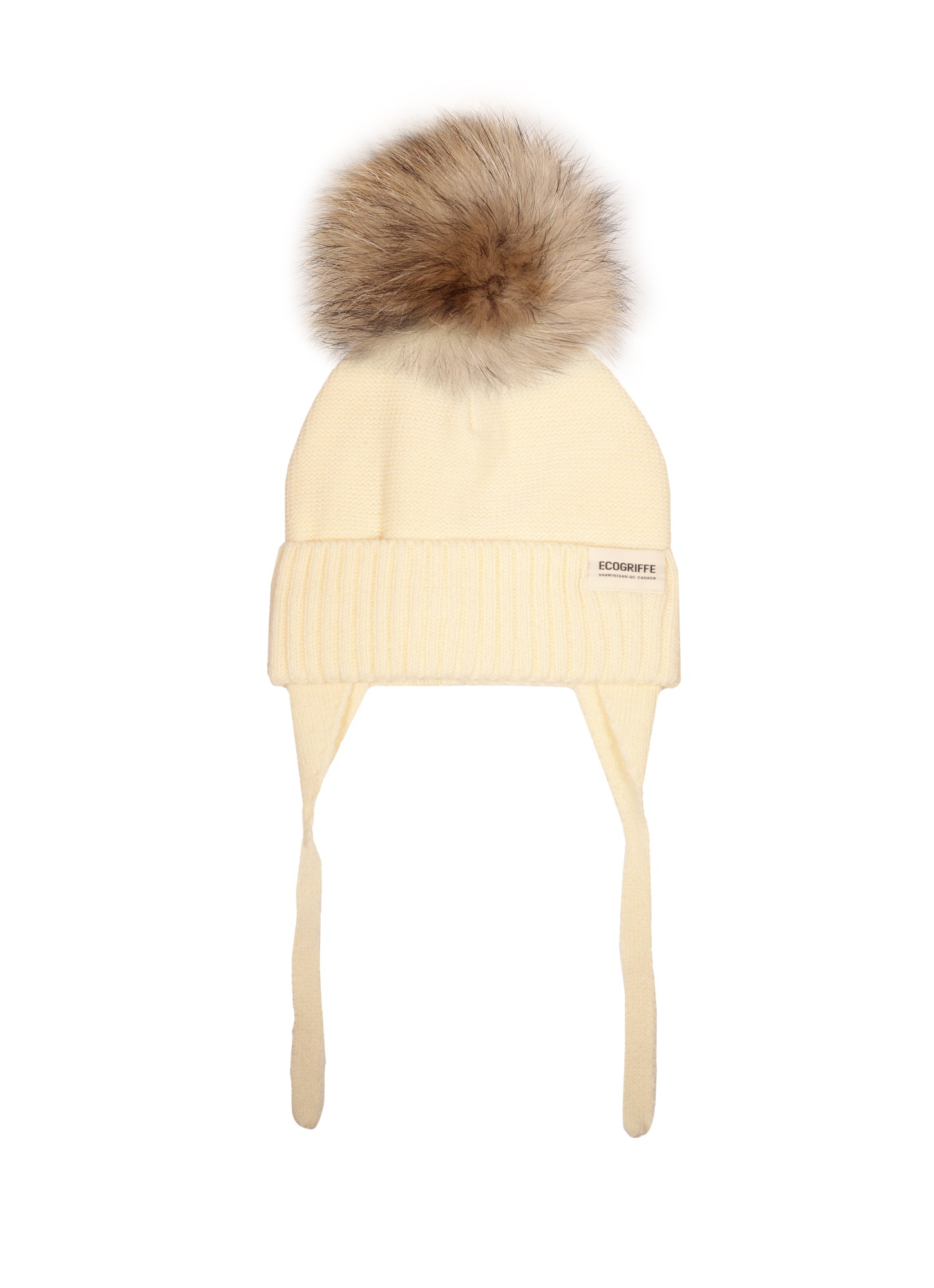 Tuque neige Raton avec pompon