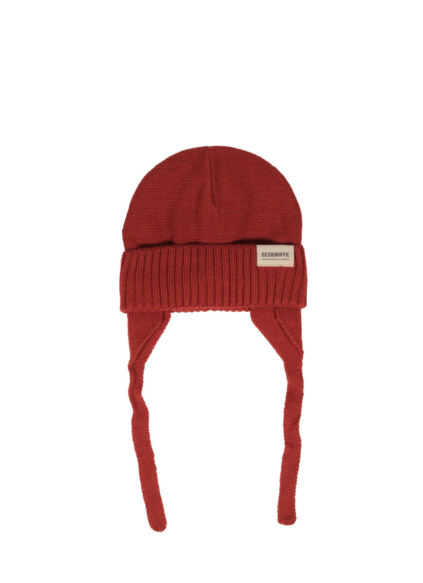 Burnt Orange Raccoon Hat