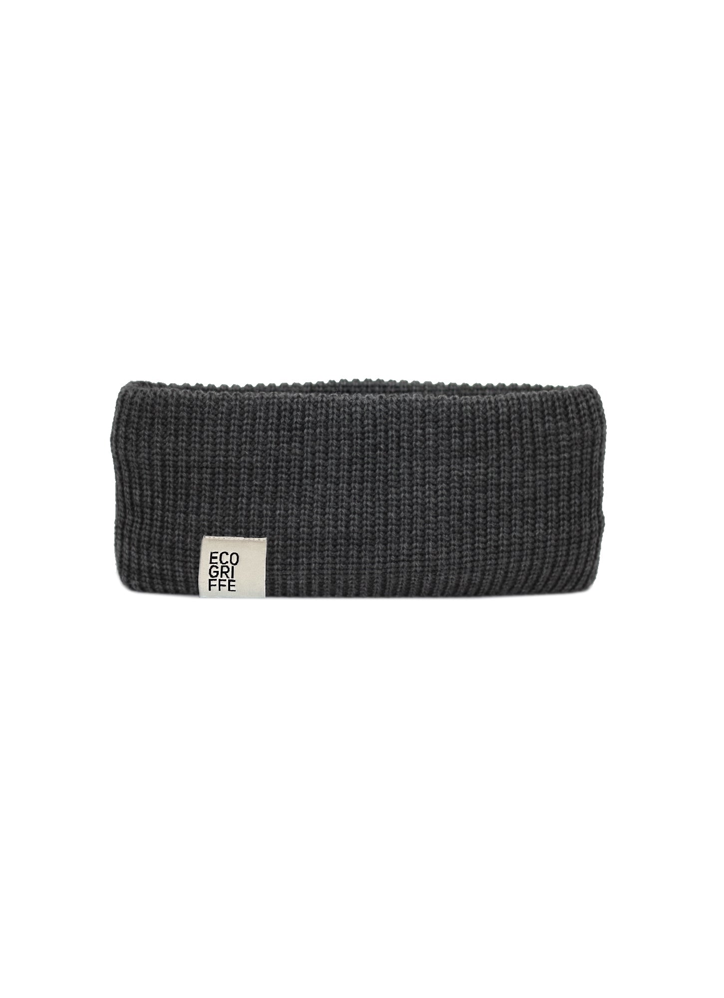 Charcoal Alpine Headband - Clip Logo 