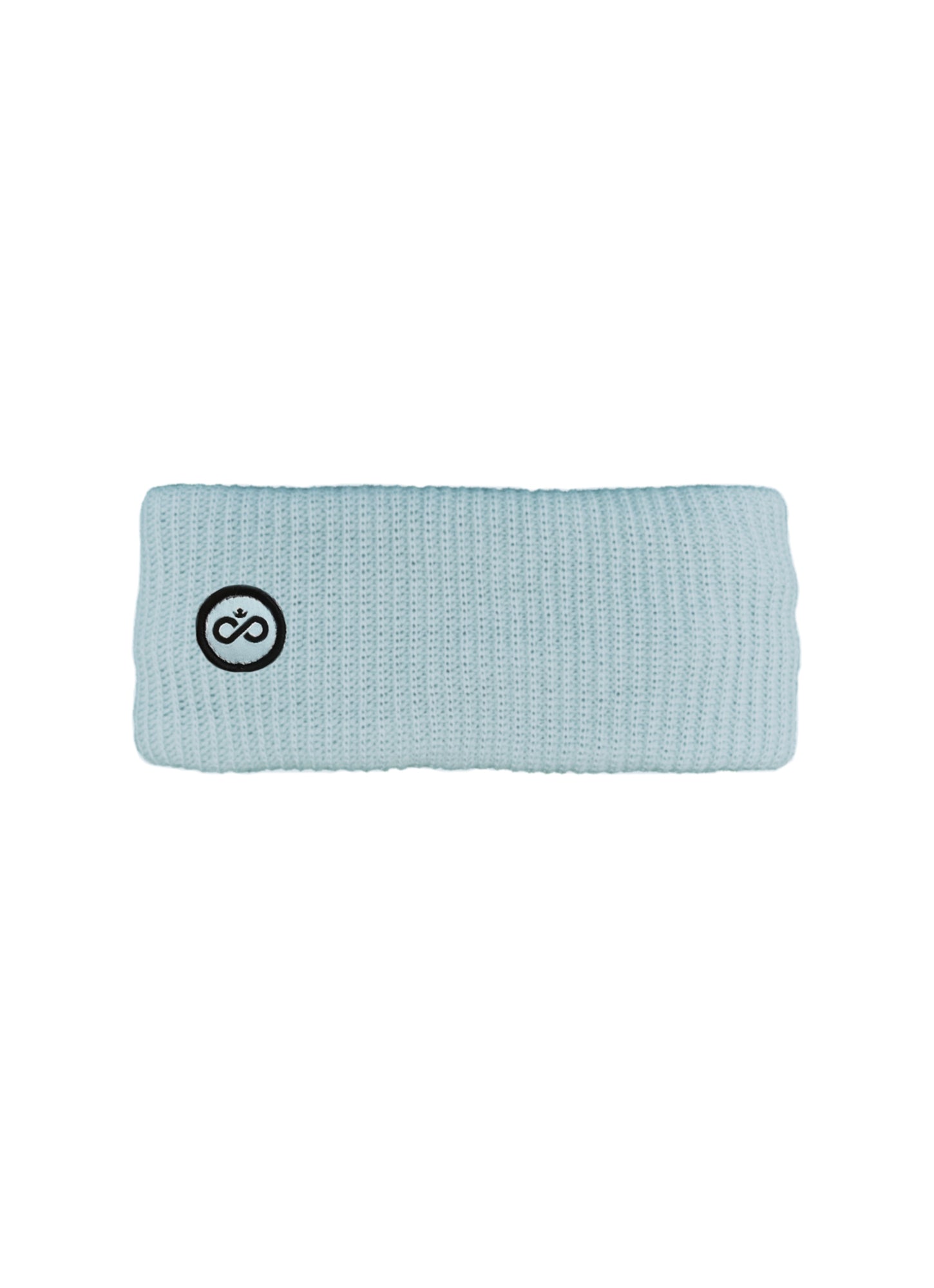 Alpine glacier headband - round logo 