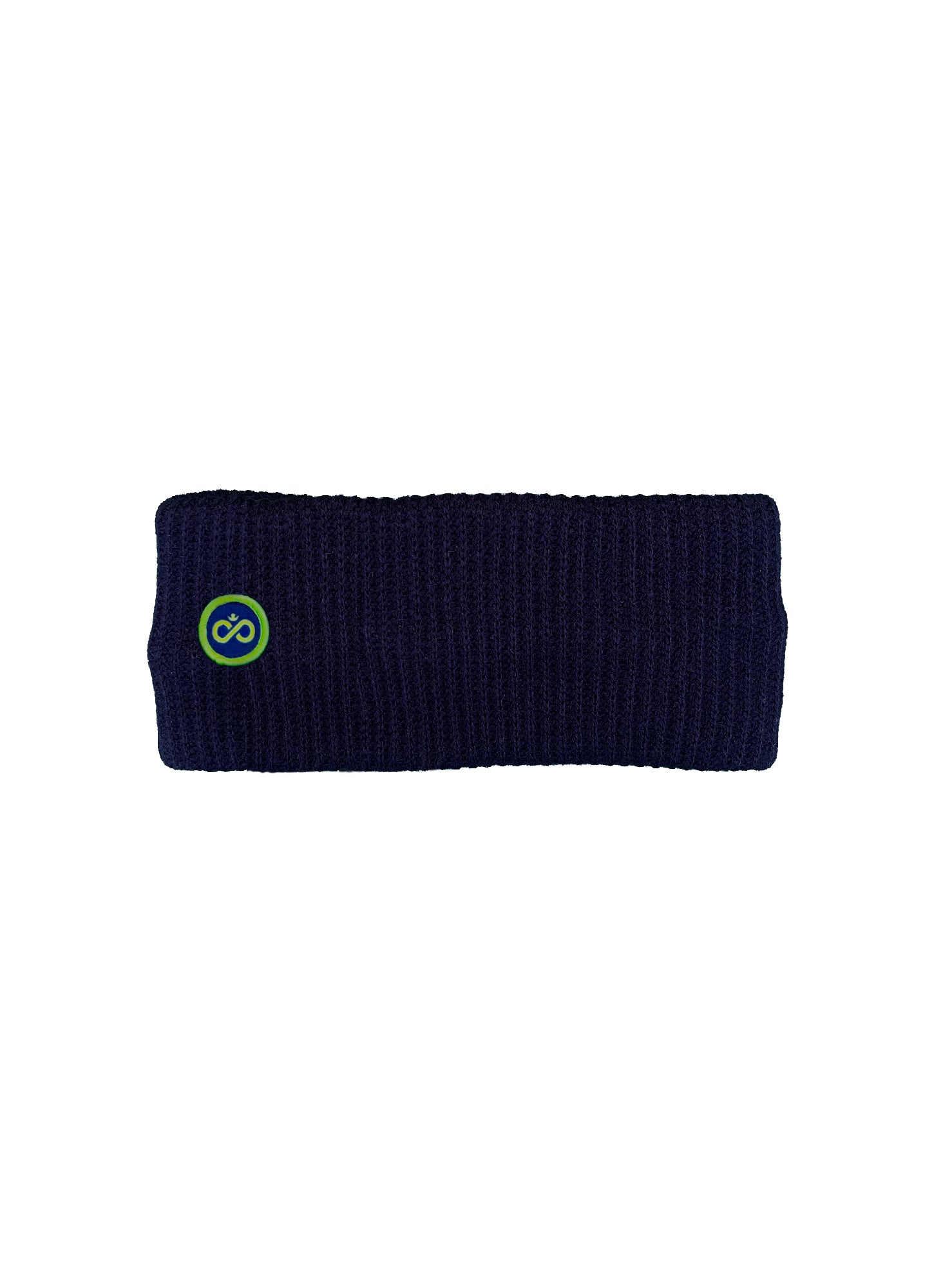 Navy Alpine Headband - Round Logo