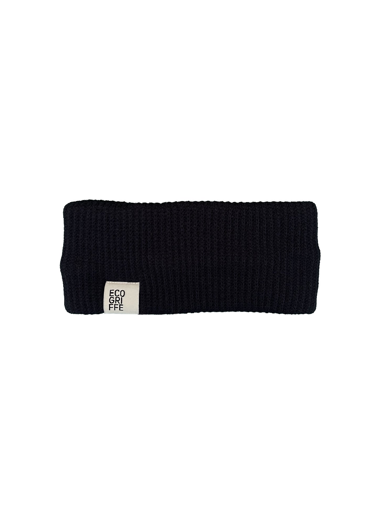 Black Alpine Headband - Clip Logo 