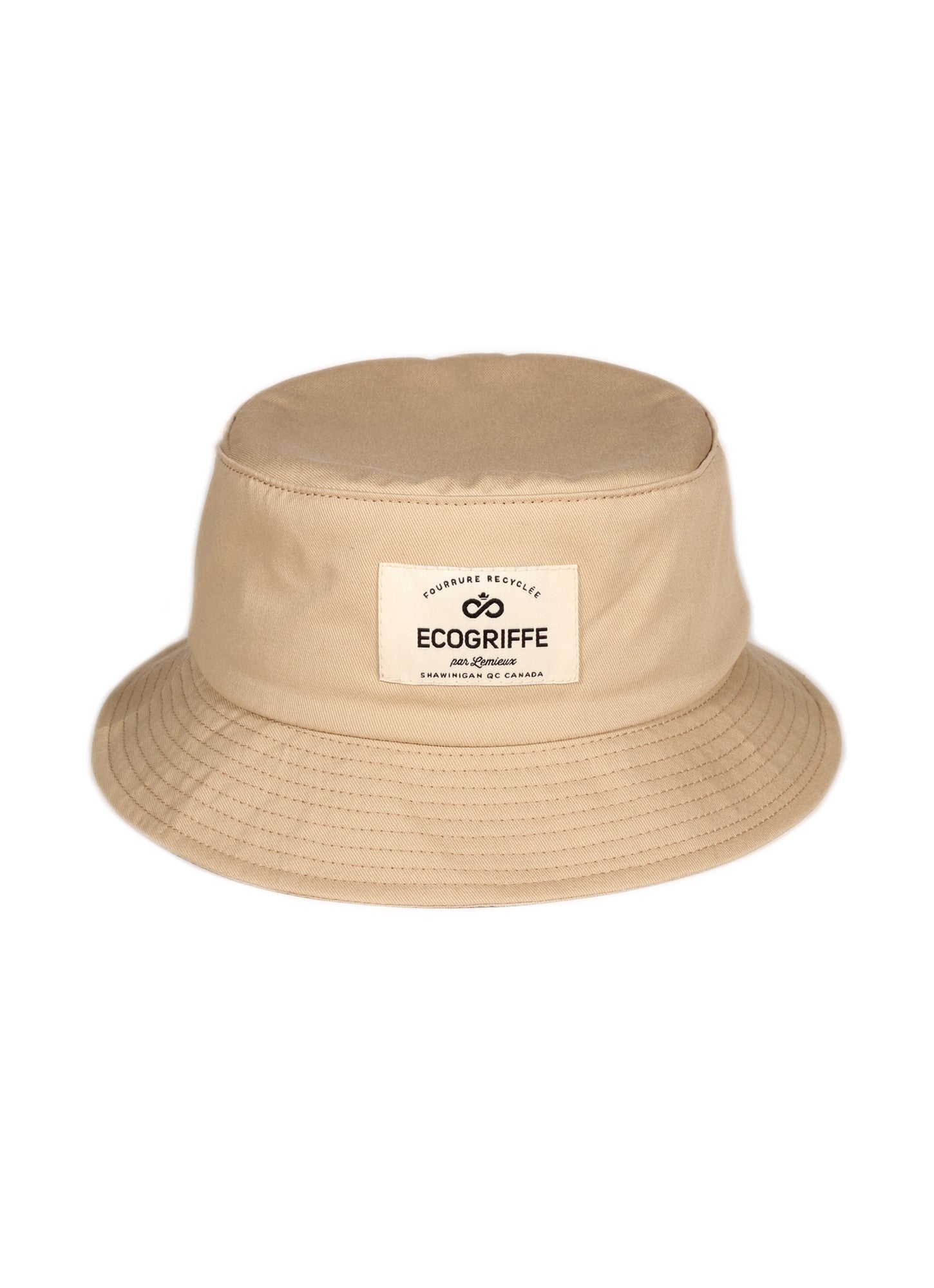ecogriffe-bucket-hat-sable-etiquette-pale-unisexe